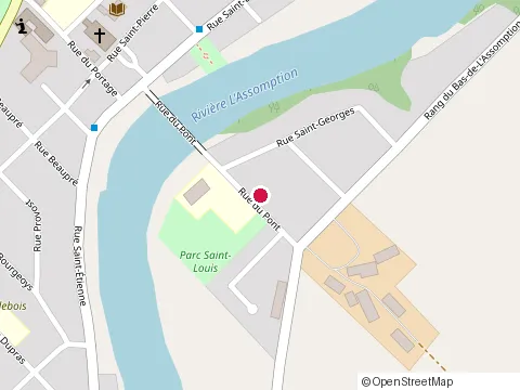 Location of Services Denis Fournier at 761 Rue du Pont, L'Assomption