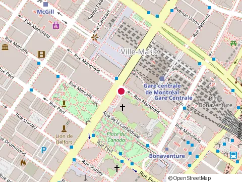 Location of Services Groupe Pur Inc. at 1188 Union Ave Unit 508, Montréal