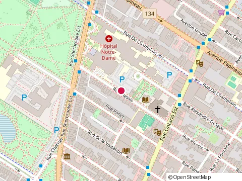 Location of Sexted at 2075 Rue Plessis, Montréal