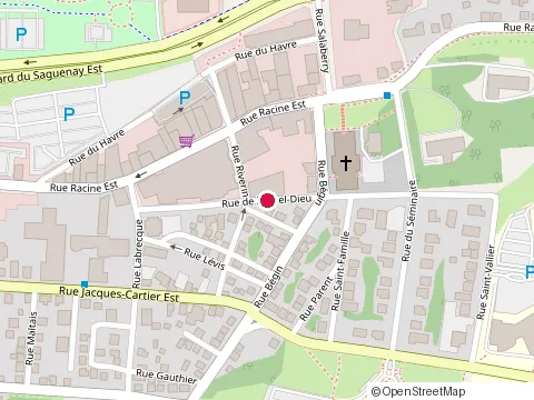 Location of Shooter at 455 Rue de l'Hotel-Dieu, Chicoutimi
