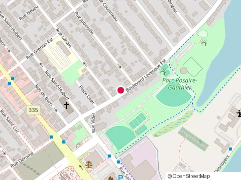 Location of Sida-Vie Laval at 90 Boulevard Lévesque E, Laval
