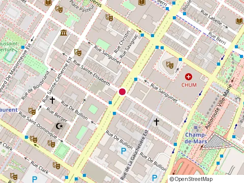 Location of Sin Tan|Planiprêt Mortgage Broker at 3-1090 Rue Sainte-Élisabeth, Montréal