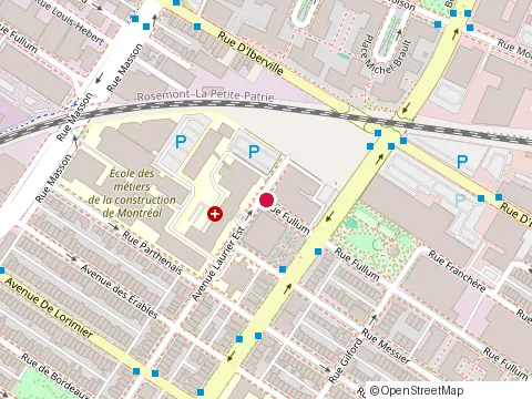 Location of Soccer 5 Montreal at 5061 Rue Fullum, Montréal