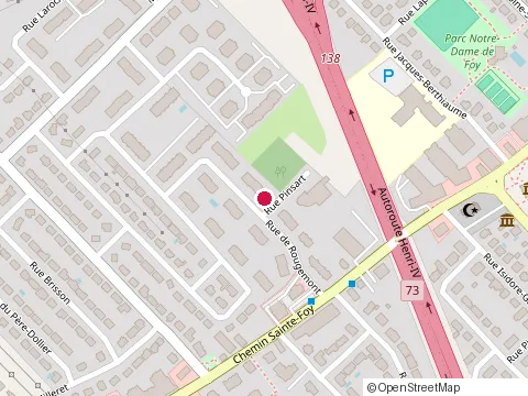 Location of Soeurs du Bon-Pasteur at 2929 Rue Pinsart, Québec