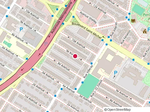 Location of Solutions Immobilières Breneka at 7705 9E Avenue, Montréal