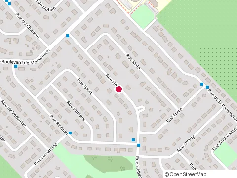 Location of Sommet Rénovation Inc. at 815 Rue Hébert, Mont-Saint-Hilaire