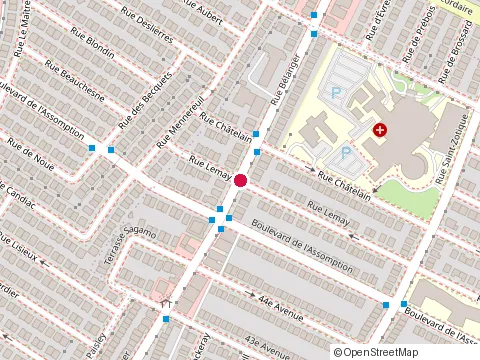 Location of Soulieres, Carmel Dds at 5455 Rue Belanger, Montréal