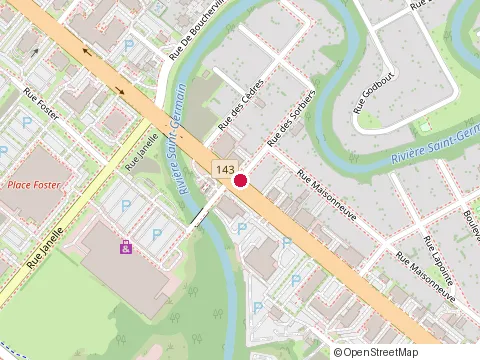 Location of Sporteque Enrg at 760 boulevard St Joseph, Drummondville