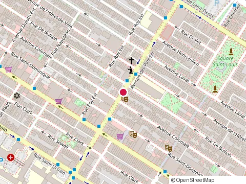 Location of Startop at 251 Avenue des Pins O, Montréal