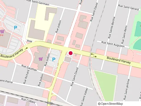 Location of Station Service Denys Gilbert at 3820 boulevard Harvey, Jonquière