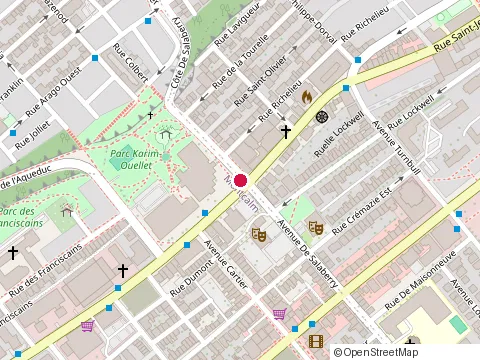 Location of Studio Corps de Ballet at 1275 Chemin Sainte Foy, Québec