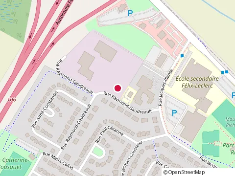 Location of Studio Danse Maude le Boulaire at 250 Rue Jacques Plante, Repentigny