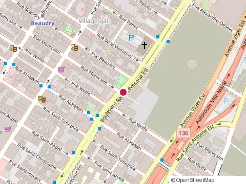 Location of Studio Pressurat Inc at 1201 Boulevard René-Lévesque O, Montréal