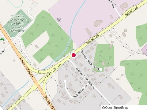 Location of Studio Quelque Chose Different at 878 avenue du Moulin, Saint-Joseph-de-Beauce