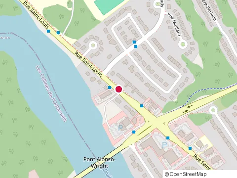 Location of Subway at 2335 St Louis, Gatineau