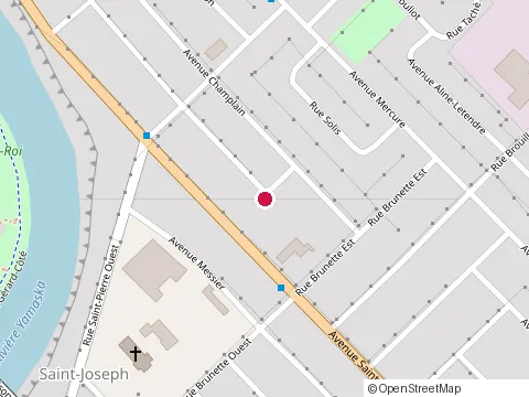 Location of Subway at 15070 avenue Saint-Louis, Saint-Hyacinthe