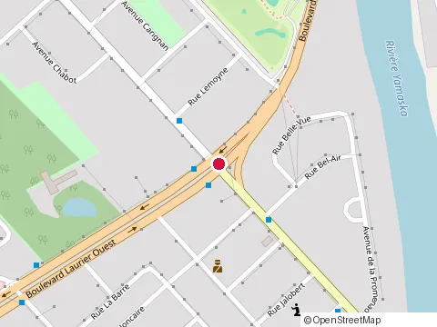 Location of Subway at 4715 boulevard Sir Wilfrid Laurier, Saint-Hyacinthe