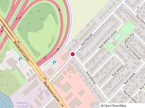 Location of Subway at 82 Bd Cartier, Rivière-du-Loup