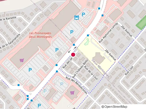 Location of Subway at 651 28Th Ave, Deux-Montagnes