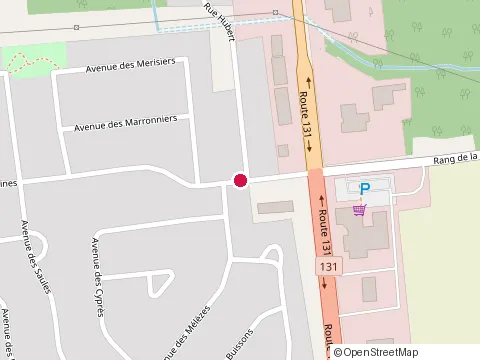 Location of Subway at 4 Avenue des Plaines, Notre-Dame-des-Prairies
