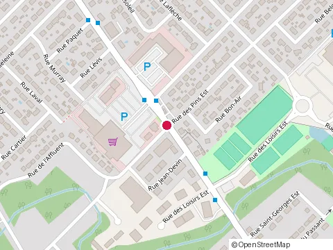 Location of Subway at Rue Notre-Dame Shop 90, L'Ancienne-Lorette