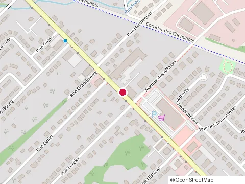 Location of Subway at 190 Rue Dube, Shannon