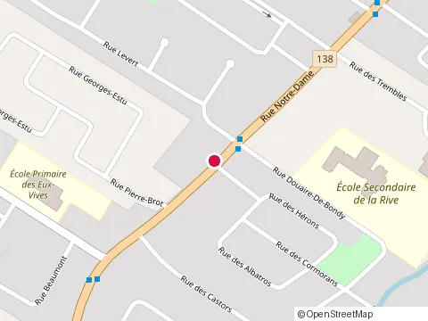 Location of Subway Sous-Marins & Salades at 102-536 Rue Notre-Dame, Lavaltrie