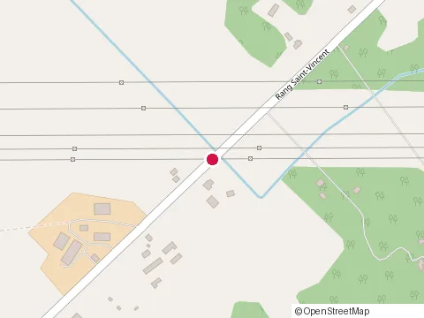Location of Sucrerie À l'Eau d'Érable at 7870 Rang St Vincent, Mirabel