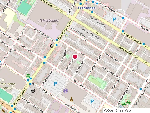 Location of Sugar Marmalade-Chinatown 糖記甜品 at 1023 Rue Clark, Montréal