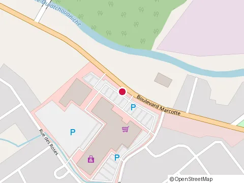 Location of Super Frite at 1221 boulevard Saint-Dominique, Roberval