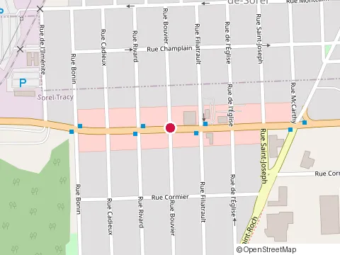 Location of Surprise Pizza at 1100 route Marie-Victorin, Tracy