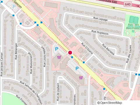Location of Sushido Terrebonne at 2281 chemin Gascon, Terrebonne