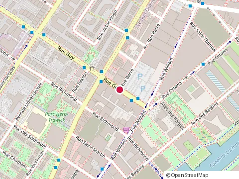 Location of Sylcorp Inc at 425 Guy St 204, Montréal
