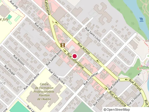 Location of Symposium at 364 Rue Lafontaine, Rivière-du-Loup
