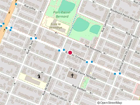 Location of Tapis Gagnon Inc at 2885 Rue des Ormeaux, Montréal