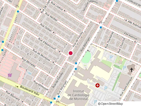 Location of Tapis St Denis Ltee at 5052 Rue Paisley, Montréal