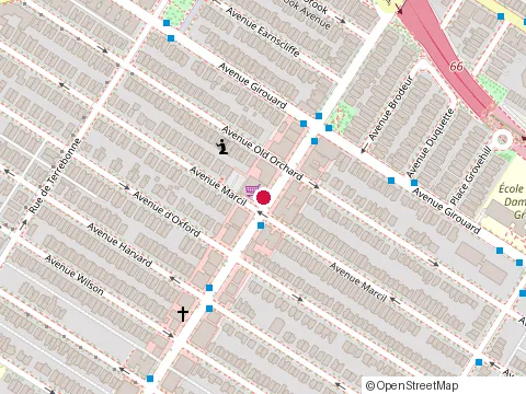 Location of Taverne Monkland / Monkland Tavern at 5555 Monkland Ave, Montréal