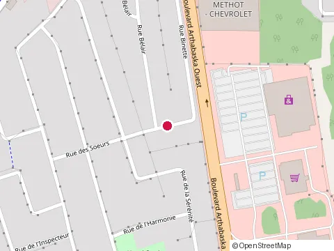 Location of Technique Murs & Plafonds at 19 Rue Binette, Victoriaville