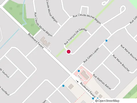 Location of Tendance Construction at 1330 Rue Francois-de Galiffet, Trois-Rivières