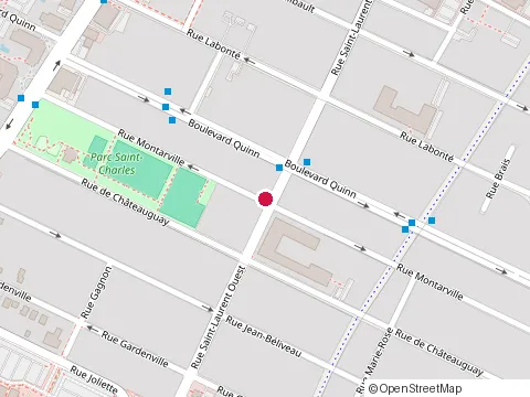 Location of Tennis Catherine-Primot at 280 Rue Montarville, Longueuil