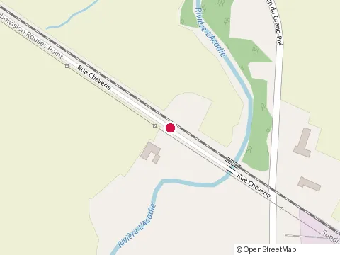 Location of Teroc at 185 Chem. du Grand-Pré, Saint-Jean-sur-Richelieu