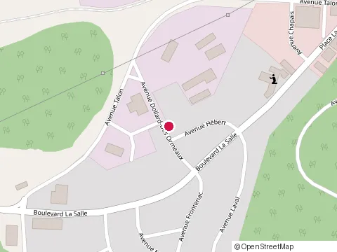 Location of Tessier Ltée at 4 avenue Lavallée, Baie-Comeau