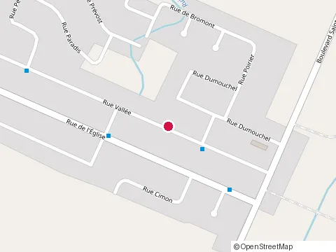 Location of Tetreauclair at 127 Rue Vallée, Mercier