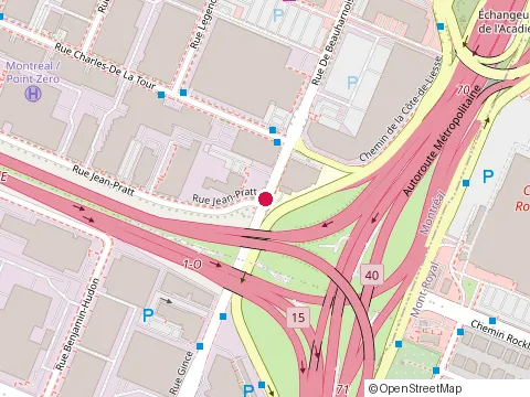 Location of The Ali Ibn Abi Talib School at 1610 rue de Beauharnois Ouest, Montréal