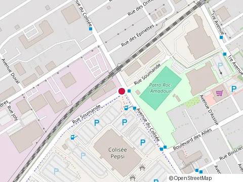 Location of The Camper Garage at 100 Rue Soumande, Québec