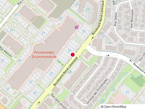 Location of Tiki Ming at 755 Rene Levesque Blvd, Drummondville