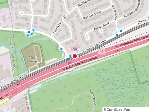 Location of Timberlea Dental at 19781 chemin Sainte-Marie, Kirkland