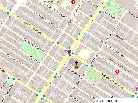 Location of Tn Formation at 4800 Avenue de Lorimier, Montréal