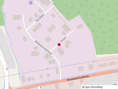 Location of Toiles M S M at 1919 Rue Vincent, Baie-Comeau