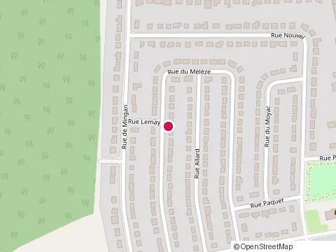 Location of Toiles Msm at 1602 Rue de Mingan, Baie-Comeau
